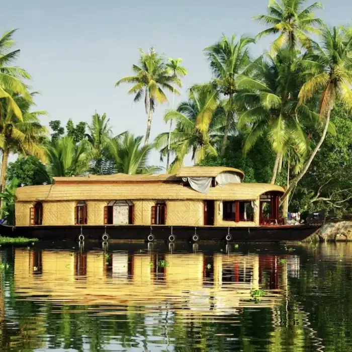 The houseboats of Kerala are some of the most interesting accommodation in India.